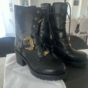 Versace Jeans Couture booties Worn Once Like New